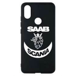 Чехол для Xiaomi Mi A2 Scania SAAB logo - PrintSalon