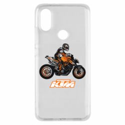 Чехол для Xiaomi Mi A2 Sport Bike Art - PrintSalon