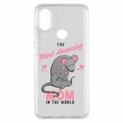 Чехол для Xiaomi Mi A2 The Most amazing mom in the world - PrintSalon