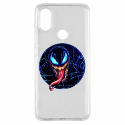 Чохол для Xiaomi Mi A2 Venom black and blue style - PrintSalon