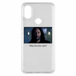 Чехол для Xiaomi Mi A2 Why do you cum? - PrintSalon