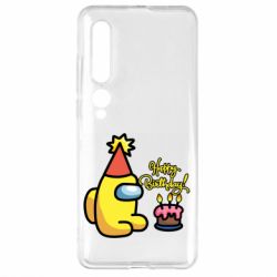 Чохол для Xiaomi Mi10 / 10 Pro Among Us Happy Birthday - PrintSalon