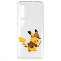 Чехол для Xiaomi Mi10/10 Pro Cute Detective Pikachu - PrintSalon