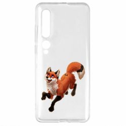 Чехол для Xiaomi Mi10/10 Pro Fox in flight - PrintSalon