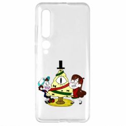 Чехол для Xiaomi Mi10/10 Pro Gravity falls: happy new year - PrintSalon