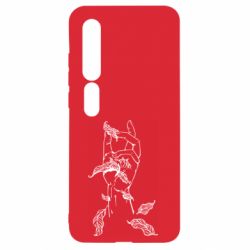 Чехол для Xiaomi Mi10/10 Pro Hand with leafs - PrintSalon