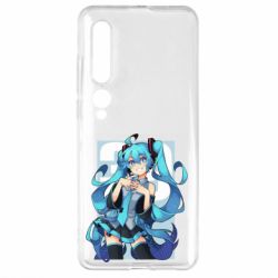 Чехол для Xiaomi Mi10/10 Pro Hatsune Miku art - PrintSalon