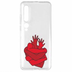 Чехол для Xiaomi Mi10/10 Pro Heart out of hands - PrintSalon