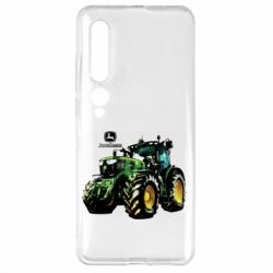 Чохол для Xiaomi Mi10 / 10 Pro John Deere Tractor and logo - PrintSalon