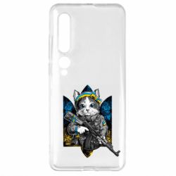 Чехол для Xiaomi Mi10/10 Pro Кот военный - PrintSalon