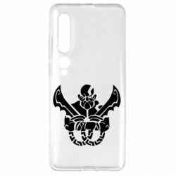 Чехол для Xiaomi Mi10/10 Pro Kratos silhouette - PrintSalon