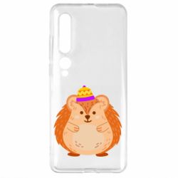 Чехол для Xiaomi Mi10/10 Pro Little hedgehog in a hat - PrintSalon
