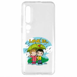 Чехол для Xiaomi Mi10/10 Pro Love is ... in the rain - PrintSalon