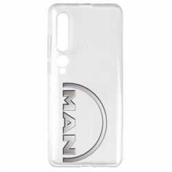 Чехол для Xiaomi Mi10/10 Pro Man metallic logo - PrintSalon