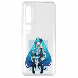 Чехол для Xiaomi Mi10/10 Pro Miku art - PrintSalon