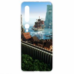 Чехол для Xiaomi Mi10/10 Pro Minecraft beautiful town - PrintSalon