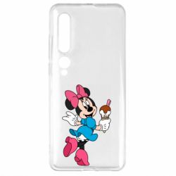 Чохол для Xiaomi Mi10 / 10 Pro Minnie Mouse and Ice Cream - PrintSalon