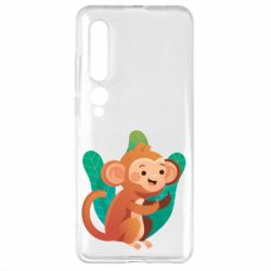 Чехол для Xiaomi Mi10/10 Pro Monkey. Fuck You - PrintSalon