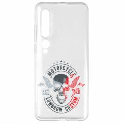 Чехол для Xiaomi Mi10/10 Pro Moto skull - PrintSalon