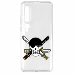 Чехол для Xiaomi Mi10/10 Pro One Piece Zoro logo - PrintSalon