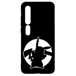 Чехол для Xiaomi Mi10/10 Pro Pikachu silhouette - PrintSalon
