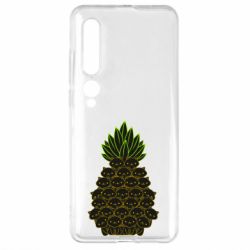 Чехол для Xiaomi Mi10/10 Pro Pineapple cat - PrintSalon