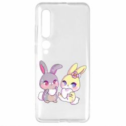 Чехол для Xiaomi Mi10/10 Pro Rabbits In Love - PrintSalon