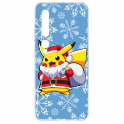 Чохол для Xiaomi Mi10 / 10 Pro Santa Claus Pikachu - PrintSalon