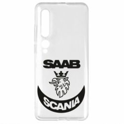Чехол для Xiaomi Mi10/10 Pro Scania SAAB logo - PrintSalon