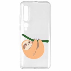 Чехол для Xiaomi Mi10/10 Pro Sloth on a branch - PrintSalon