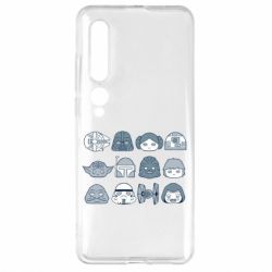 Чехол для Xiaomi Mi10/10 Pro Star wars icons - PrintSalon