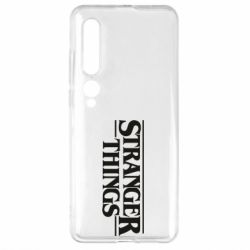 Чехол для Xiaomi Mi10/10 Pro Stragner Things Logo - PrintSalon