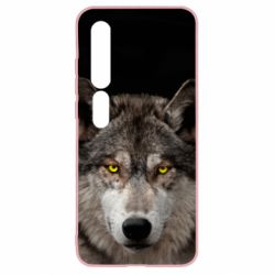Чохол для Xiaomi Mi10 / 10 Pro Wolf with yellow eyes - PrintSalon