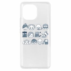 Чехол для Xiaomi Mi11 Doctor who icons - PrintSalon
