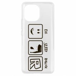 Чохол для Xiaomi Mi11 Eat Sleep Roblox - PrintSalon