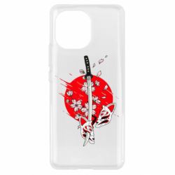 Чохол для Xiaomi Mi11 katana in sakura - PrintSalon