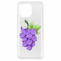 Чехол для Xiaomi Mi11 Кот-виноград - PrintSalon