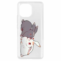 Чехол для Xiaomi Mi11 Кролики Вэй и Лань - PrintSalon