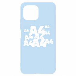 Чехол для Xiaomi Mi11 Lite A4 Pattern - PrintSalon