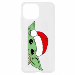 Чохол для Xiaomi Mi11 Lite Baby Yoda Santa - PrintSalon