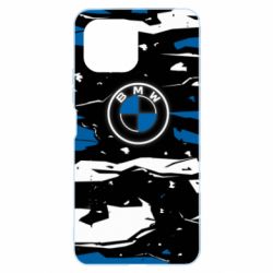 Чехол для Xiaomi Mi11 Lite BMW logo and art background - PrintSalon