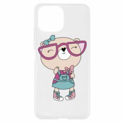 Чехол для Xiaomi Mi11 Lite Cute bear - PrintSalon