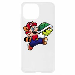 Чехол для Xiaomi Mi11 Lite Cute Mario with turtle - PrintSalon