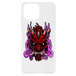 Чехол для Xiaomi Mi11 Lite Darth Maul Japanese mask - PrintSalon