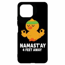 Чехол для Xiaomi Mi11 Lite Duck Namast'ay Away - PrintSalon