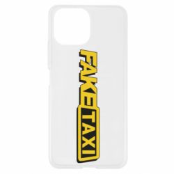 Чехол для Xiaomi Mi11 Lite Fake taxi logo 2 - PrintSalon