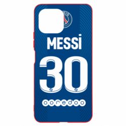 Чехол для Xiaomi Mi11 Lite Форма Месси ПСЖ - PrintSalon