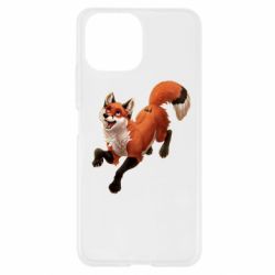 Чехол для Xiaomi Mi11 Lite Fox in flight - PrintSalon