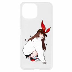 Чехол для Xiaomi Mi11 Lite Genshin Impact Amber - PrintSalon