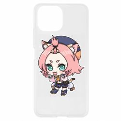 Чехол для Xiaomi Mi11 Lite Genshin Impact chibi Diona - PrintSalon